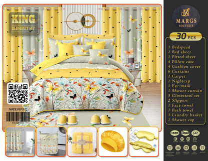 King size 30 pcs quilts sets